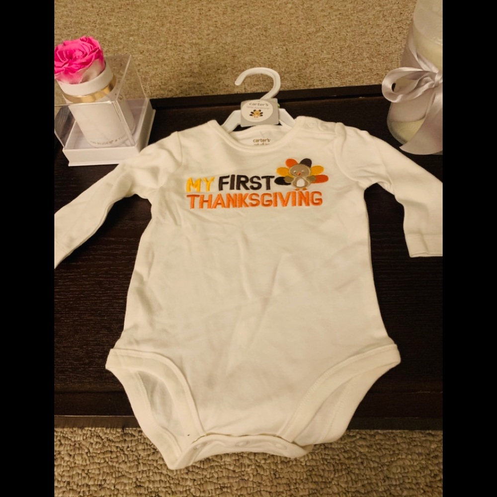 Infant “My First Thanksgiving” Bodysuit